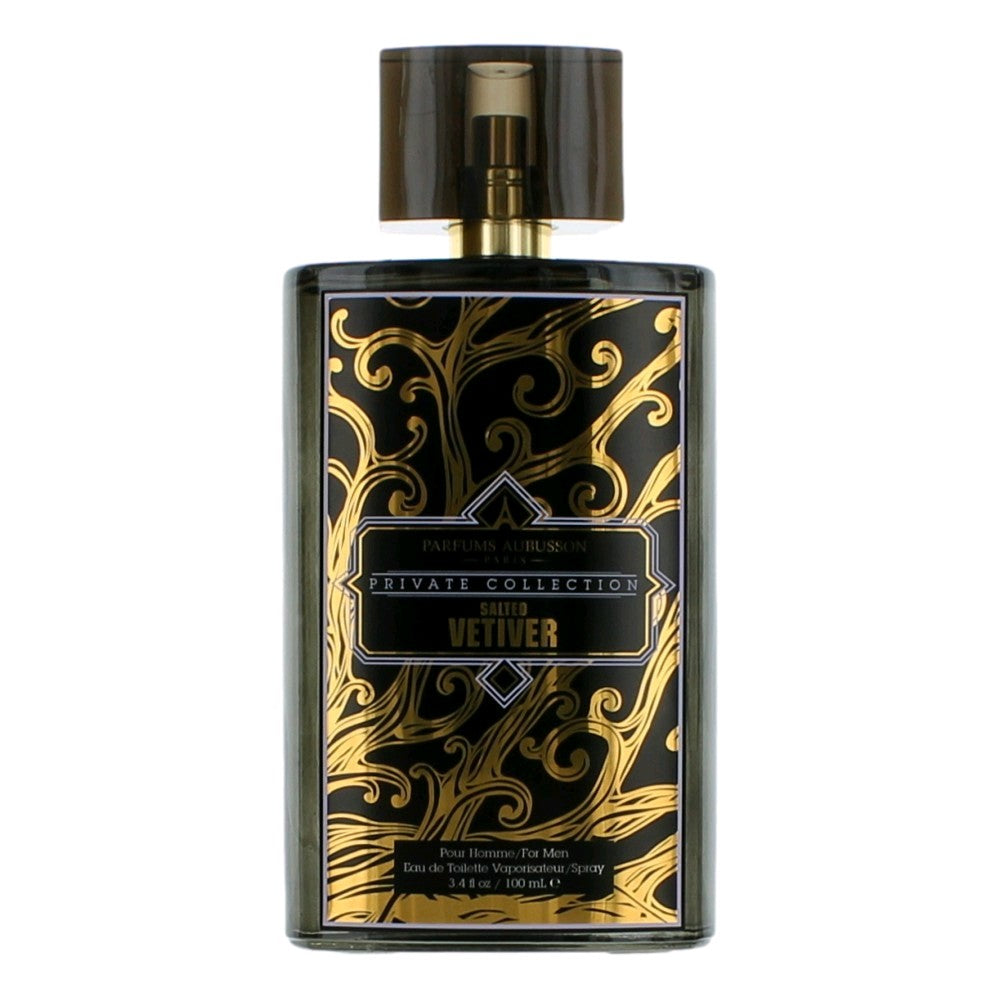 Salted Vetiver by Aubusson, 3.4 oz EDT Spray for Men