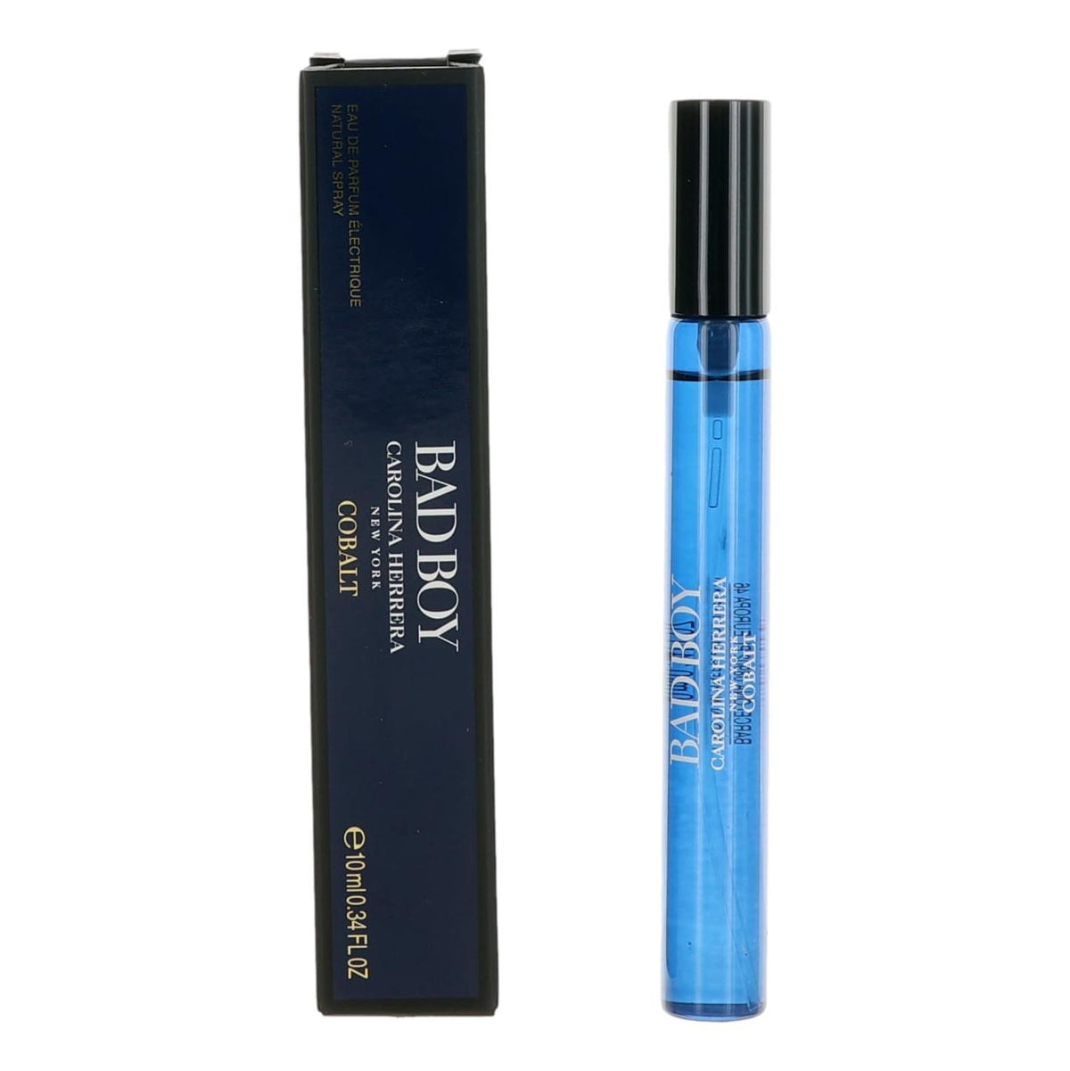 Bad Boy Cobalt by Carolina Herrera, 0.33 oz EDP Electrique for Men