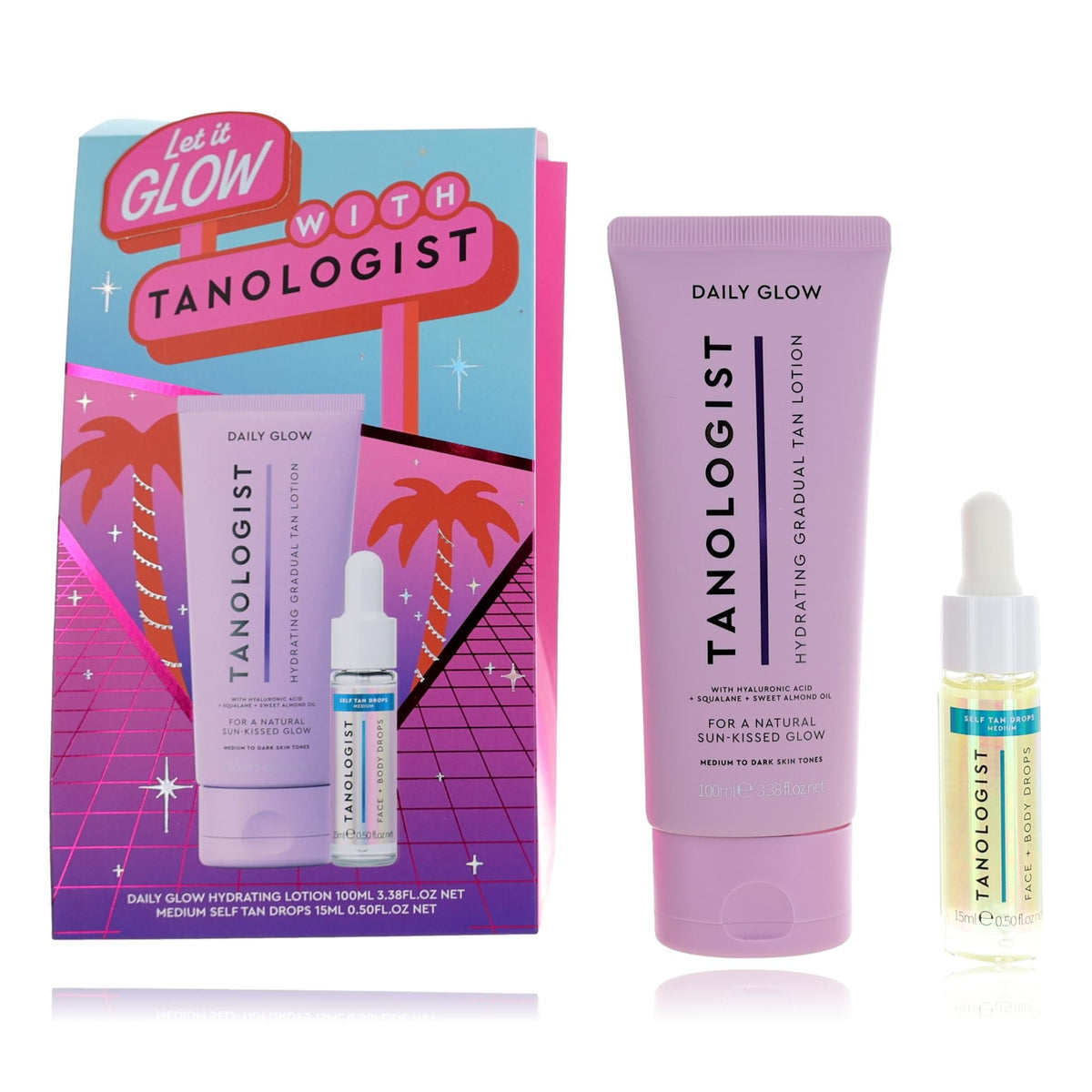 Tanologist Let it Glow by Tanologist, 2 Piece Gift Set